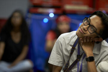 At Tonopah Hall residence hall. (R. Marsh Starks/UNLV Photo Services)