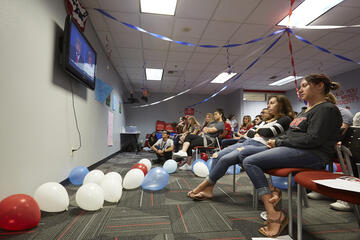 Tonopah Hall residence hall. (R. Marsh Starks/UNLV Photo Services)
