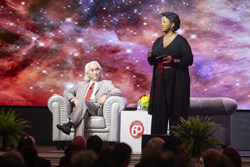 Michio Kaku and Mae Jemison
