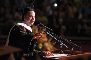 Jimmy Kimmel receives an honorary doctorate