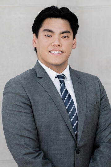 Portrait of student Aaron Cheng