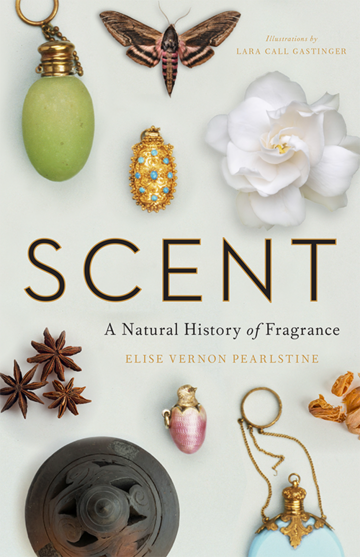 book cover with images related to natural aromatics