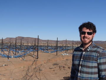 La Plante at research site.