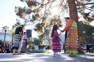 Tribal Nations healing ceremony at UNLV.
