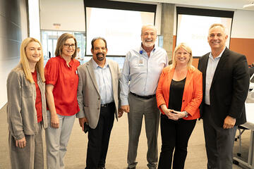 GME orientation and celebration of the passing of SB262 with Senator Julie Pazina