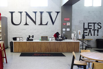 cashier station at dining commons