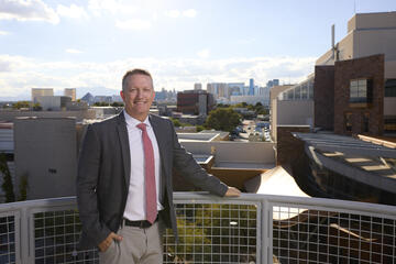School of Integrated Health Sciences interim dean Merrill Landers