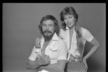 self portrait of Bob and Theresa