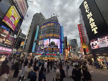 commercial district of Osaka