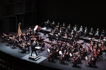 large symphony orchestra