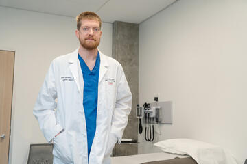 Dr. Brent Blackwell, Kirk Kerkorian School of Medicine at UNLV general surgery resident.