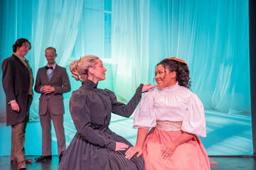 four Hedda Gabler characters