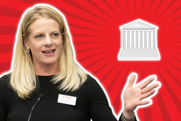 UNLV professor Rebecca Gill