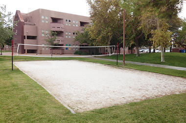Campus Housing Volleyball Courts