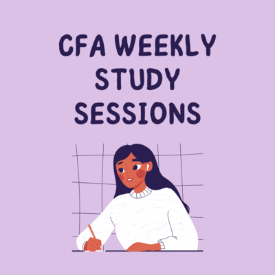 CFA Weekly Study Sessions