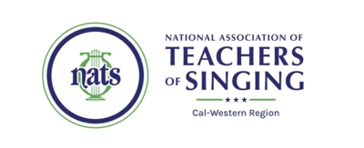 Cal-Western Region of the National Association of Teachers of Singing (NATS) logo