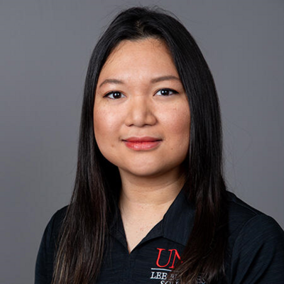 Professional headshot of Carmi Moser, UNLV Executive MBA Cohort 23 student and senior cybersecurity leader.