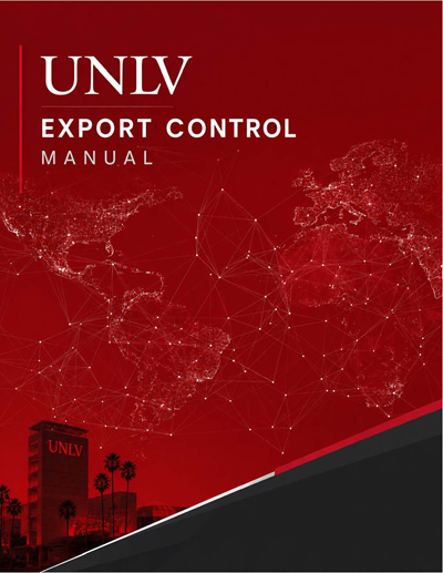 Cover image from UNLV Export Control Manual