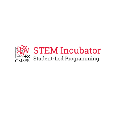 Logo, CMSEE STEM Incubator, Student Led Programming