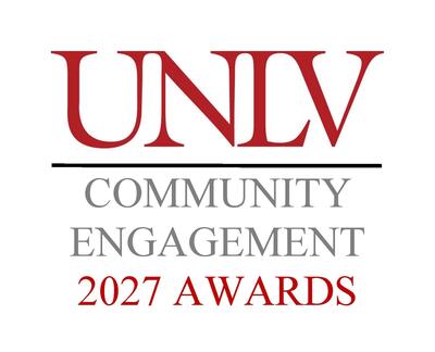 Logo for the UNLV 2027 Community Engagement Awards