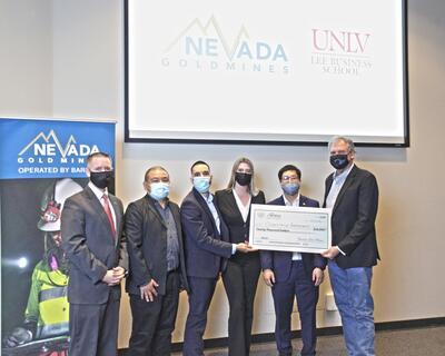 Winning Nevada Gold Mines Case Competition Team