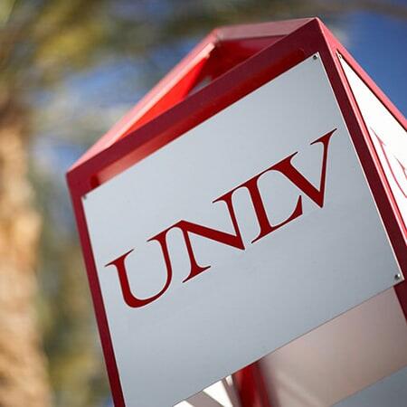 UNLV sign