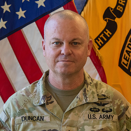 Lieutenant Colonel Dustin Duncan's Portrait