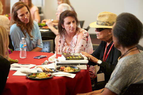 Sabina Callwood shares her story with K-12 educators