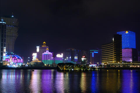 Macau at night