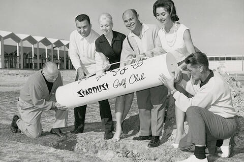 opening of the Stardust Golf Course