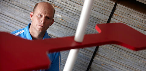 Local artist and UNLV alumnus Troy Gillett