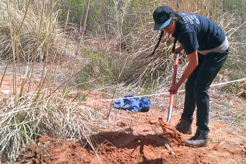 Ka-Voka Jackson is working to restore native plants in the Glen Canyon National Recreation Area. (Courtesy Photo)