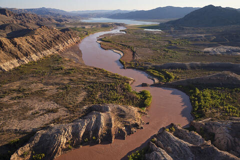 aerial of Colorado River