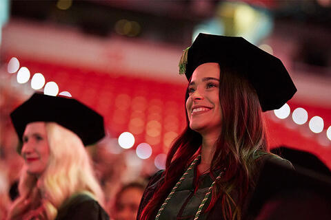 Medical student during the Kirk Kerkorian School of Medicine at UNLV 2022 Commencement Ceremony