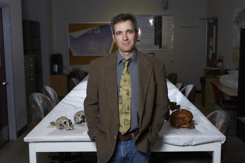 UNLV anthropologist Brian Villmoare