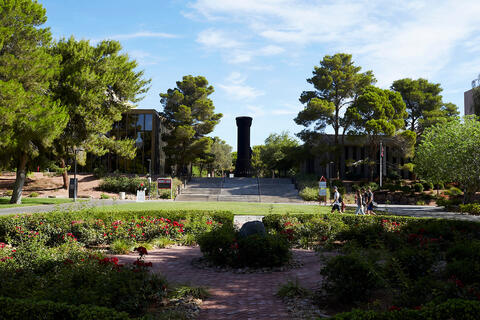 Remember sculptor Claes Oldenburg who created U.N.L.V.'s iconic Flashlight sculpture this month.