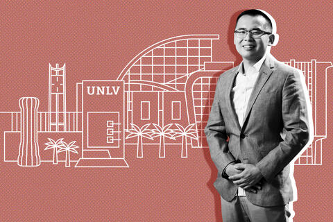 photo illustration of man standing