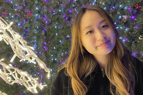 Ka Young Bae Smiles for the camera.