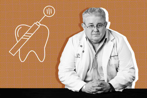 older man posing for photo