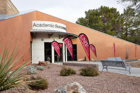 Exterior of the Academic Success Center