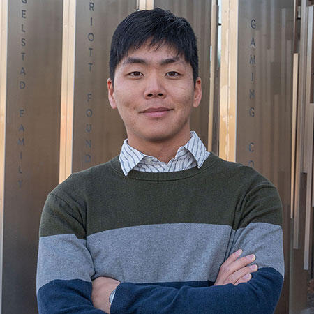 Portrait shot of Junghoon Lee