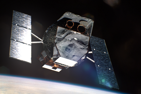 Artist rendering of NASA Swift Satellite