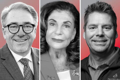 collage of three people