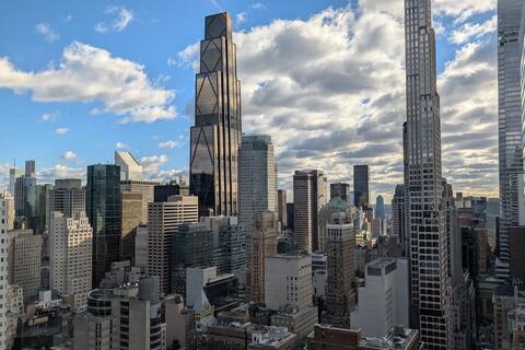 New York City skyline from Bank of America building