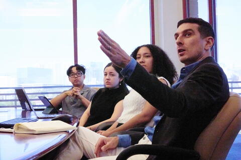 Photo of a group meeting