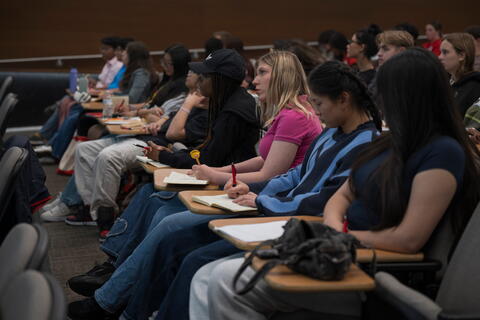 Photo of students in a classroom