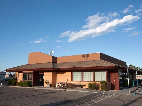 Graduate Art Studios building near UNLV campus.