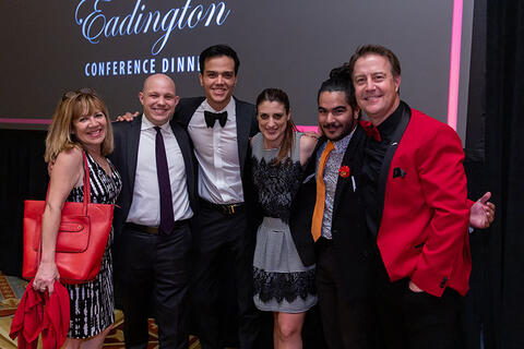 Group of people at the Eadington Dinner