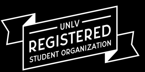 RSO ribbon logo in white on black background