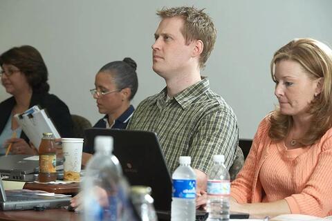 Students in a classroom